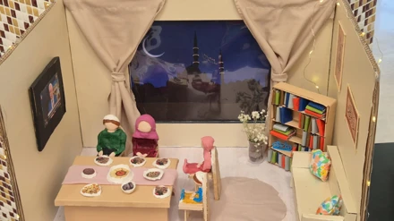 Ramazan Temalı Materyal Sergisi Açıldı